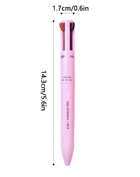 Lápiz Delineador de Maquillaje Multi-función 4 en 1.